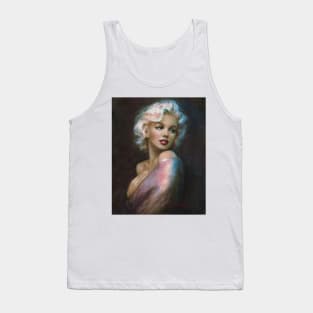 Theo's Marilyn WW Blue Tank Top